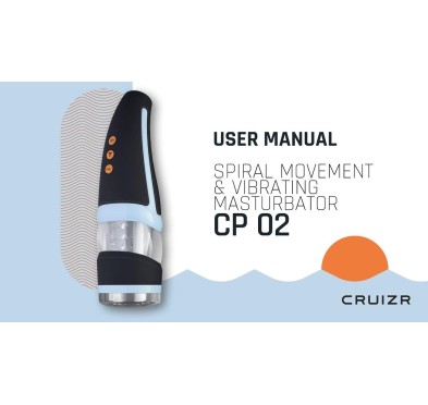 CRUIZR-CP02 Rotating And Vibrating Automatic Masturbator With Adapter